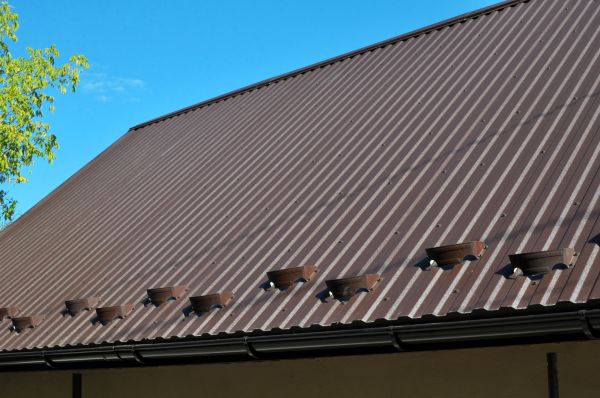 Metal Sheet Roof Installation